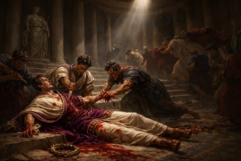 Jül Sezar'ın suikasti.